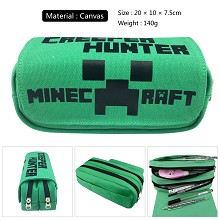 Minecraft canvas pen bag pencil bag