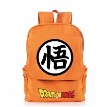 Dragon Ball anime canvas backpack bag