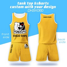 Dangan Ronpa anime vest+short pants a set