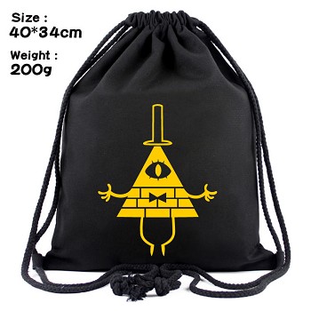 Gravity Falls drawstring backpack bag