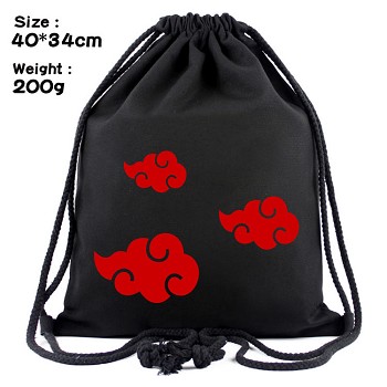 Naruto anime drawstring backpack bag