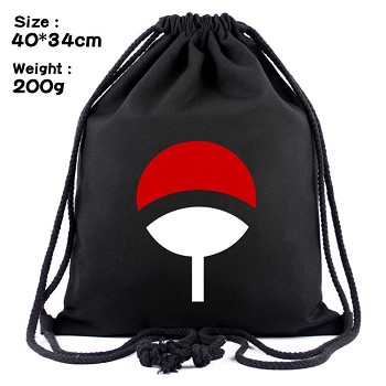 Naruto anime drawstring backpack bag