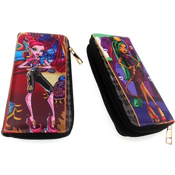 Monster High anime long wallet