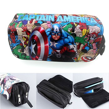 Captain America pen bag pencil bag