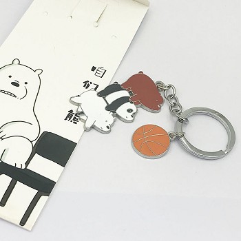 We Bare Bears key chain