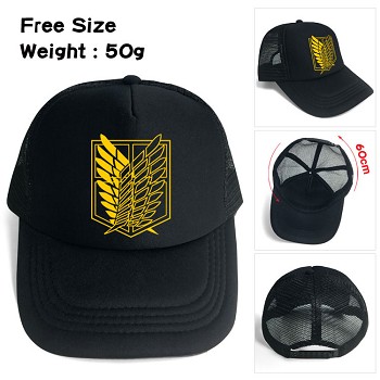 Attack on Titan anime cap sun hat