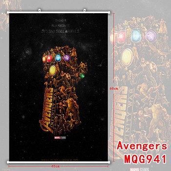 The Avengers Thanos wall scroll