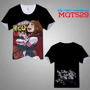 My Hero Academia anime modal t-shirt