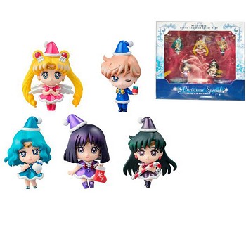 Sailor Moon anime figures set(5pcs a set)