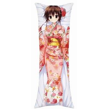 Magical Girl Lyrical Nanoha anime two-sided long pillow