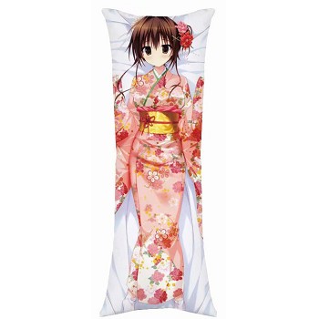 Magical Girl Lyrical Nanoha anime two-sided long pillow