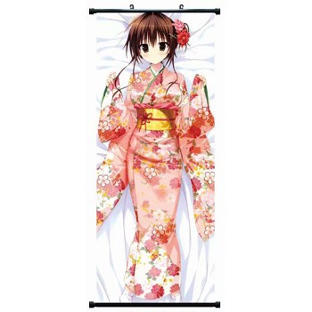 Magical Girl Lyrical Nanoha anime long wall scroll