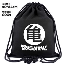 Dragon Ball anime drawstring backpack bag