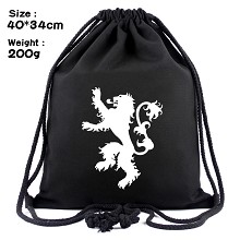 Game of Thrones drawstring backpack bag