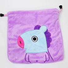 BTS plush drawing bag