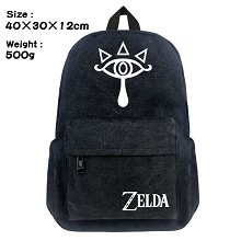 The Legend of Zelda canvas backpack bag