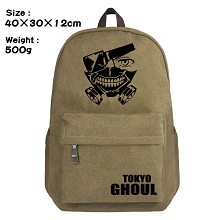 Tokyo ghoul anime canvas backpack bag