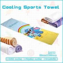 Stitch anime cooling sports towel