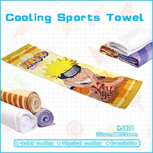 Naruto anime cooling sports towel