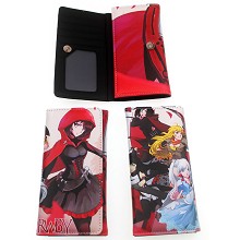 RWBY anime long wallet