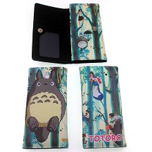 Totoro anime long wallet