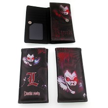 Death Note anime long wallet
