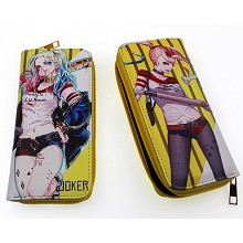 Suicide Squad Harley Quinn long wallet