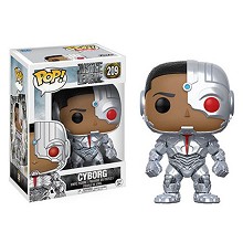 FUNKO POP 209 Victor Stone Cyborg anime figure