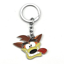 Crash Bandicoot key chain