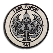 Call of Duty TASK FORCE 141 Hook & Loop Velcro 8CM