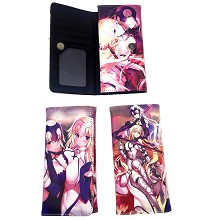 Fate anime long wallet