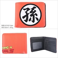 Dragon Ball anime wallet