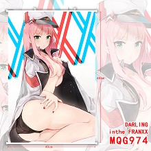 DARLING in the FRANXX anime wall scroll