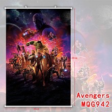The Avengers Thanos wall scroll