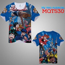 My Hero Academia anime modal t-shirt