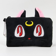 Sailor Moon anime plush wallet