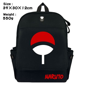 Naruto anime canvas backpack bag