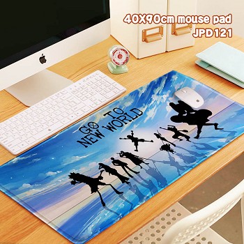 One Piece anime big mouse pad