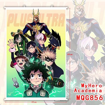 My Hero Academia anime wall scroll