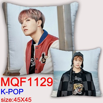 K-POP star two-sided pillow