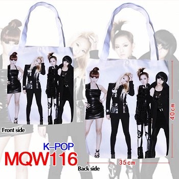 K-POP star oxford shopping bag handbag