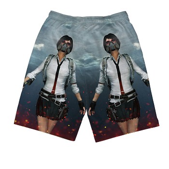 Playerunknown’s Battlegrounds beach pants shorts middle pants