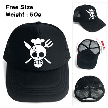 One Piece Sanji anime cap sun hat