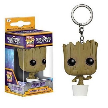 Funko-POP Guardians of the Galaxy figure doll key chain