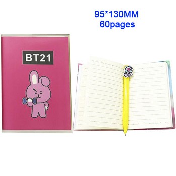 Star BTS notebook(60pages)