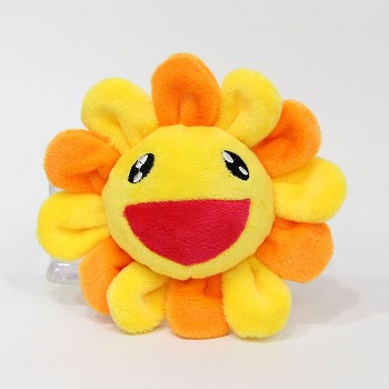 5inches Sun flower plush dolls set(10pcs a set)