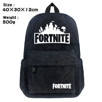 Fortnite canvas backpack bag