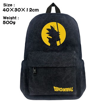 Dragon Ball anime canvas backpack bag