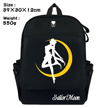 Sailor Moon anime canvas backpack bag
