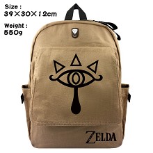 The Legend of Zelda canvas backpack bag